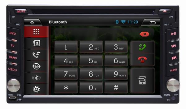 Ouchuangbo Auto Radio Player for Universal Car DVD Android 4.2 Sat Navigation Stereo System OCB-2812B