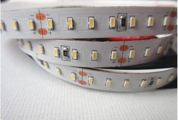 Double Layer Indoor LED Strips , 24V Cuttable 3014 LED Strip Light 5000 × 8mm