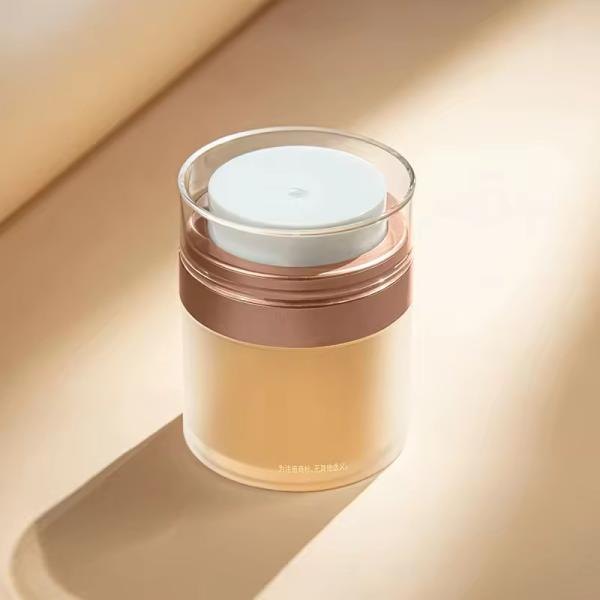 Bouteilles de pompe en plastique acrylique 100 ml bouteille de pulvérisation de maquillage vide
