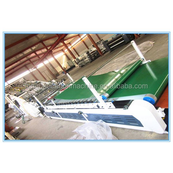 BZJ-1600 Machine de laminage entièrement automatique pour la fabrication de carton ondulé