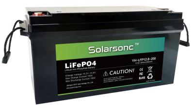 100ah 12v 200ah Lifepo4 Lithium Battery Pack 2560wh RV Marine US and Europe
