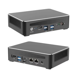 Core i5 1240P Intel Mini PC com DDR4 64G Dual Ethernet Dual HDMI para Home Office