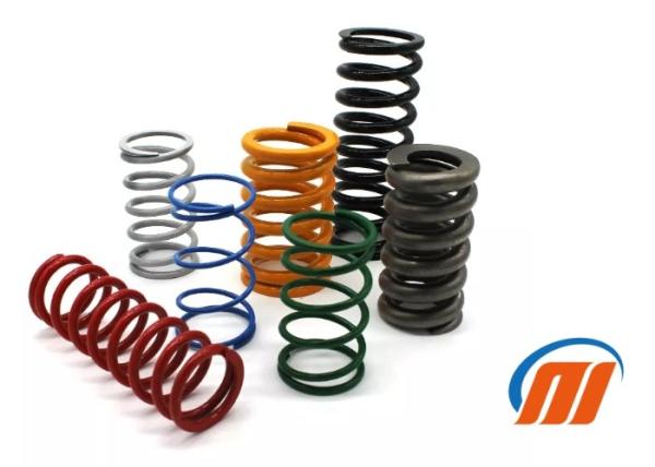 Compression Recoil Spring Excavator Replacement Parts Carbon Steel Heat Resistant