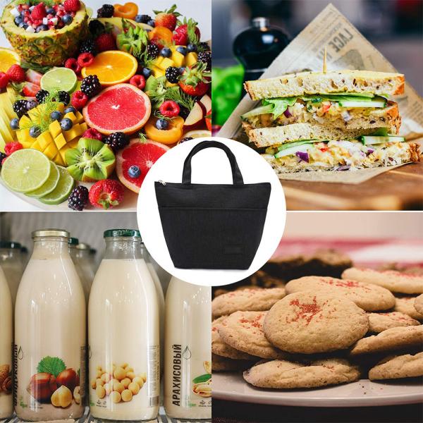 Water-resistant Thermal Lunch Tote Bag Leakproof School Lunch Pail for Boys Girls
