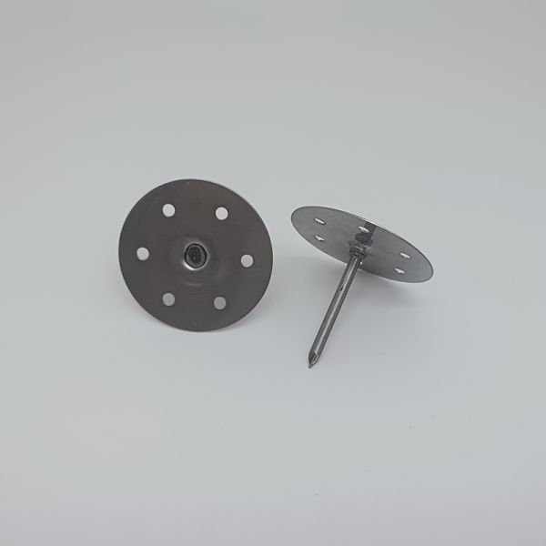 Zinc Finish Self Stick Insulation Hangers Stainless Steel Marine & Greenhouse Fixing Spindle Pins