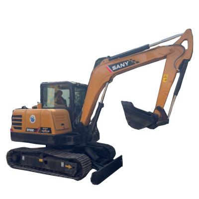 Good Condition 5ton SANY Excavator Used SY55C-pro with Mild Steel Design