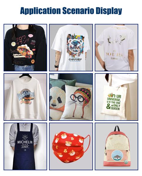 Indumentária máquina de impressão digital de jato de tinta I3200 T-shirt de tecido de tinta branca impressora de estampagem a quente