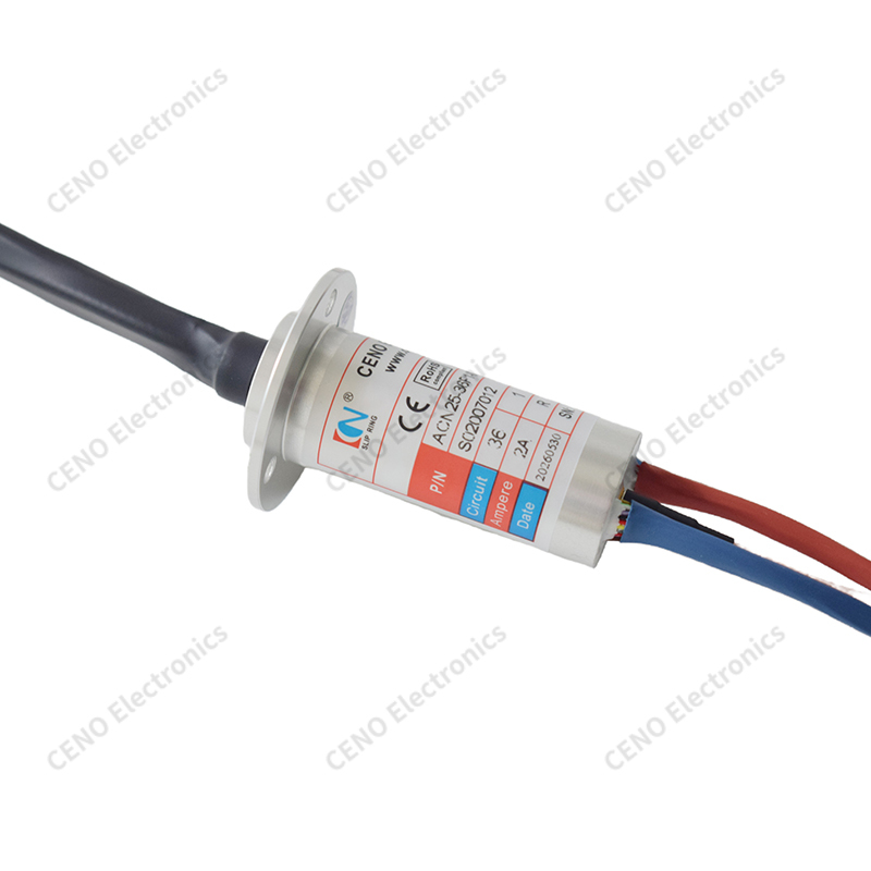 36-Circuit Flange Capsule Slip Ring