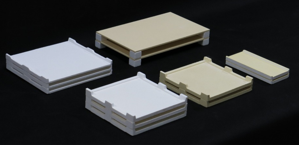 Low Expansion Coefficient Ferrules Kiln Ceramic Alumina Plate