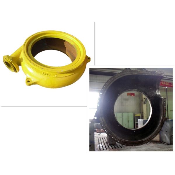 Large Capacity Slurry Pump Parts / Irrigation Pump Parts For Sand Slurry Pump