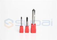 Carbide Chamfer End Mill V Groove Router Bit 60 Graus, 4 flautas, 1/4 de polegada