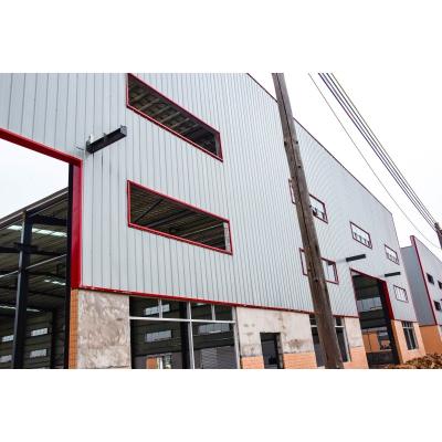 Galvanized Metal Building For Subway Engineering Steel Structure Workshop