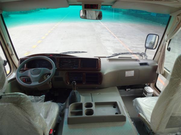 Small Commercial Vehicles Tourist Mini Bus Single Clutch With Sunshine Blind