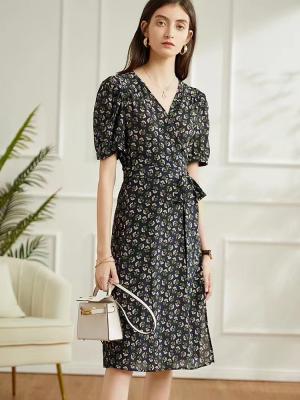 100% Silk 18MM Spring and Summer New design for Women Fashion Dress