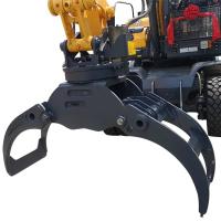 24 Ton Excavatrice Hydraulic Grapple, excavatrice mécanique Grab For Komatsu Hitachi