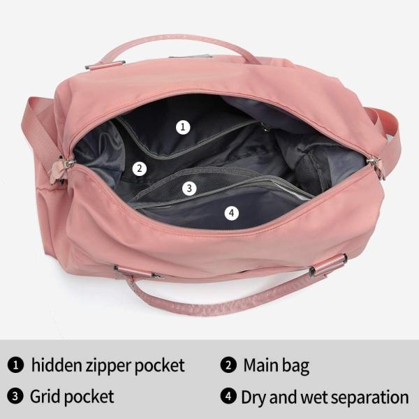 Sacs à dos de voyage pour femmes pour les randonnées Sacs à dos pour femmes 46X20X31CM