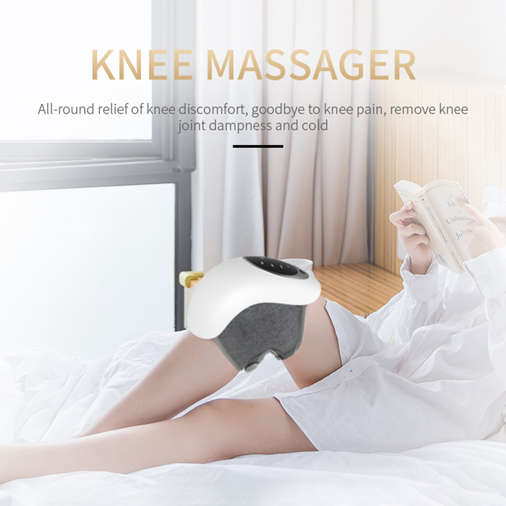 Masajeador De Rodilla Rechargeable Heat Laser Brace air Compression Electric Knee Massager