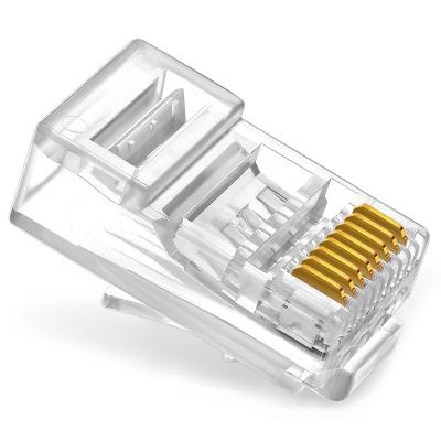 Conjunto de cabo da rede do conector dos ethernet do homem Cat5e Rj45 de ROHS