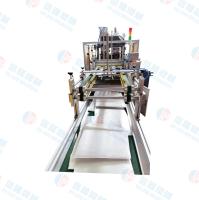 5kw poche pliante à ultrasons trapézoïdale machine poche longueur peut être réglée librement 5-7m/min