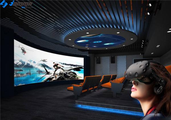 Amusement 30 Seats 9D VR Chair Big VR Cinema With Special Effect 220V 1 Year Warranty