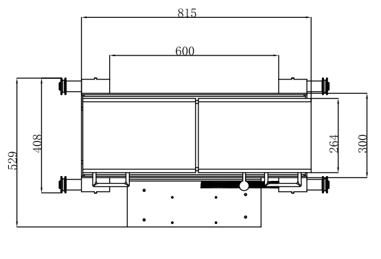 VIZO Bridge Jack For 4 Post Lift Adjustable Lifting 170-520mm