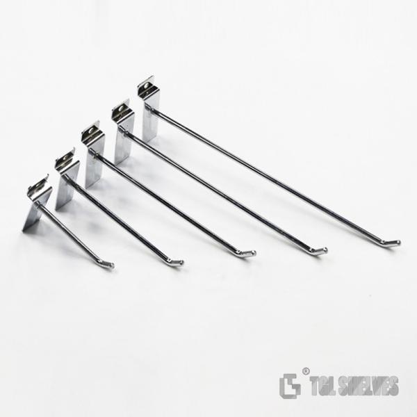 Os acessórios arquivando de prata prendem o comprimento de Mesh Grid Wall Hooks 400mm 350mm 300mm