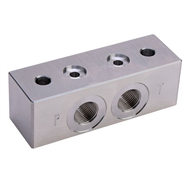 Hydraulic manifold OEM custom manufacturing factory specializing in high-precision deep hole machining