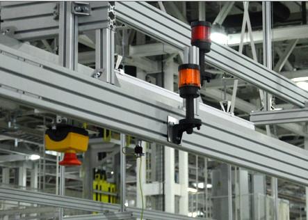 Square Aluminum Industrial Profile , 4040 T Track Aluminum Extrusions Linear Rail