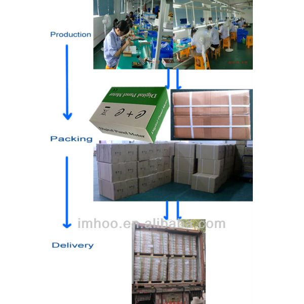 200mV 0-450V Measuring Range Digital Panel Voltmeter PM438 LCD Meter