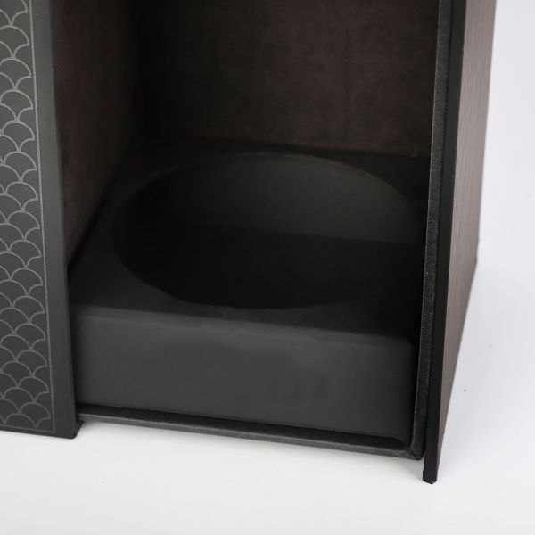 Наградное черное касание и чувствовать влияние с УЛЬТРАФИОЛЕТОВЫМ печатая ящиком сползая коробку одиночного алкоголя вискиа вина Шампань упаковывая