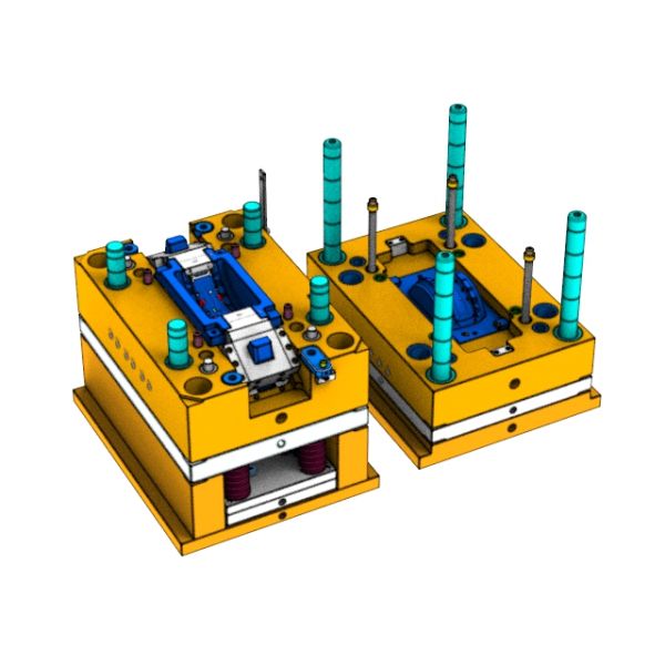 OEM / ODM: ABS впрыска Формирование и прозрачный передний корпус (1*1) No.22724-B