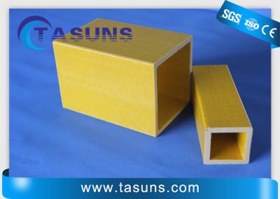 2.0g/cm3 Pultrusion FRP Rectangular Tube For Transformer Substation Fence Posts