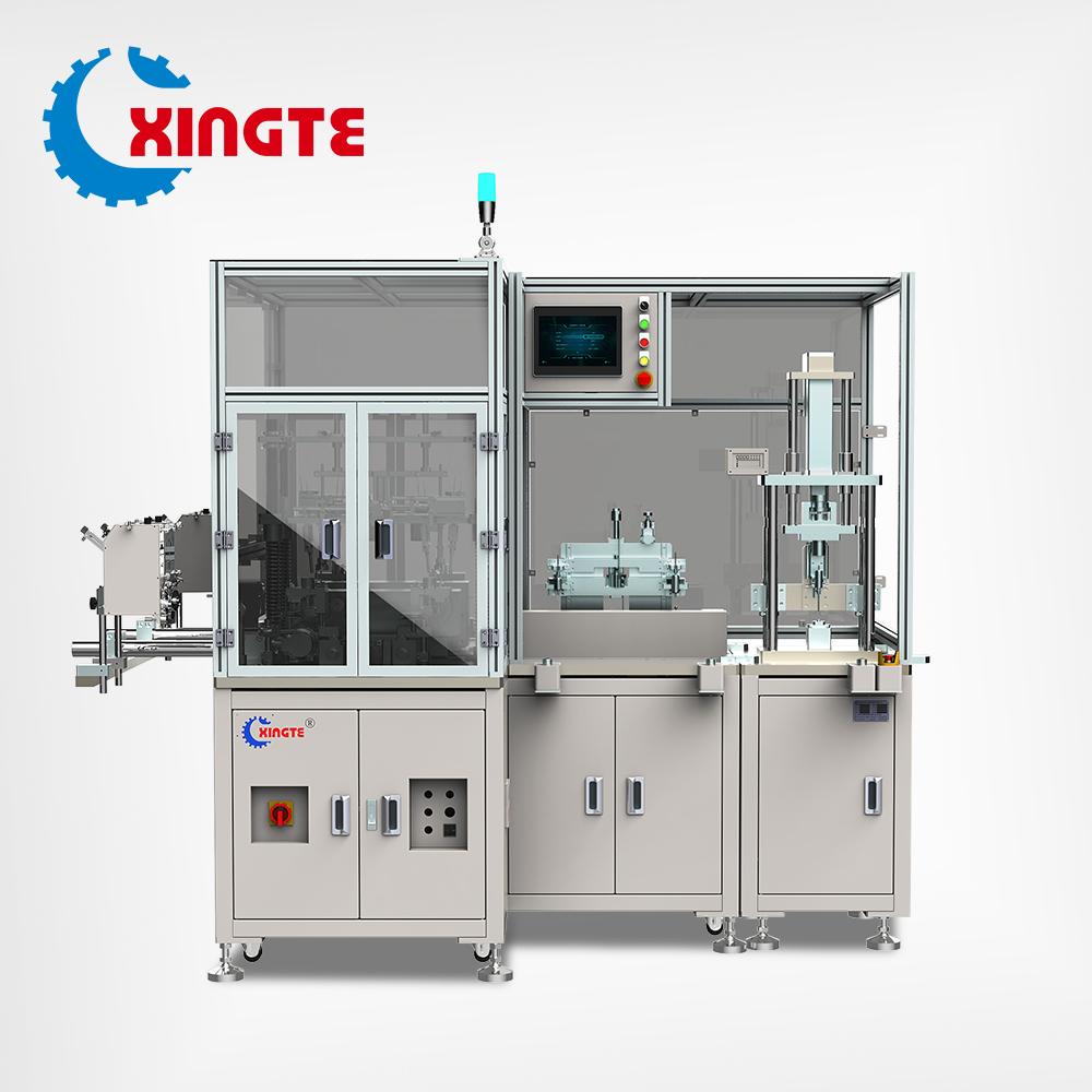 Dual Flyer Winding Machine with Automatic Wire Clamping and Cutting for High Precision Spindle Positioning and Dual-Flyer Symmetrical Winding