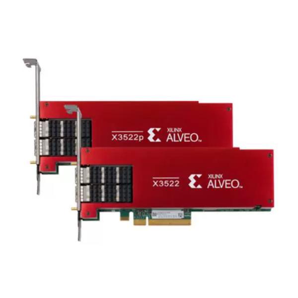 AMD ALVEO X3522 Adaptador de rede de baixa latência Cartões gráficos para aplicações exigentes