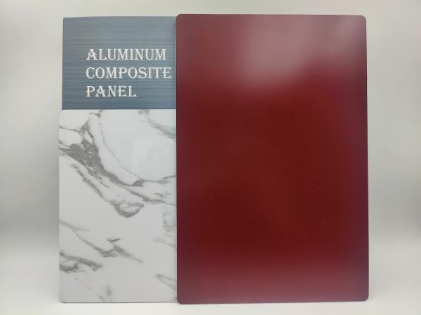 Fire Rated ACP Sheets 4.0mm Core 0.3mm Alloy Layer For Curtain Wall Design