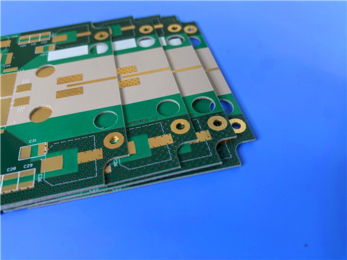 Rogers RT/duroid 6202 DK 2.94 to 3.06 High-Frequency Laminate and fabricate PCB Solutions built on 20mil substrate with ENIG