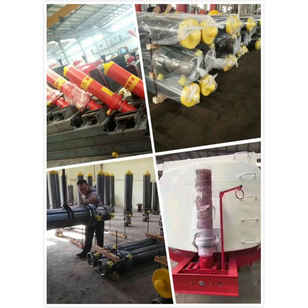 1 cilindro de Ton Stainless Dump Trailer Hydraulic, un ariete hydráulico de la manera