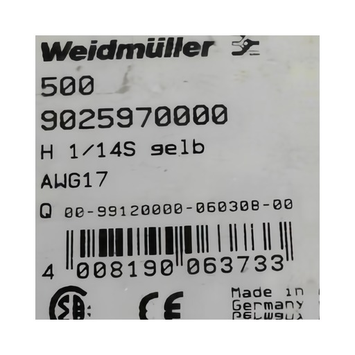 WEIDMULLER 9025970000