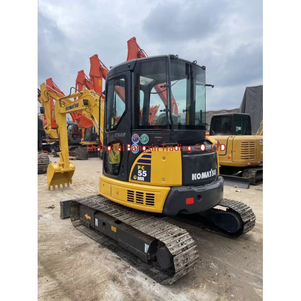 Komatsu PC55MR Mini Excavator with 90% Degree and Original Hydraulic Cylinder