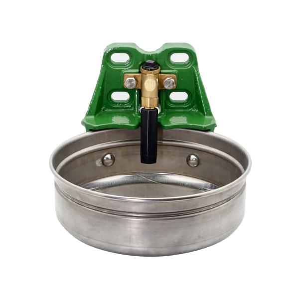 Dairy Cow Horse Water Bowl Brass Valve Wall Or Tube Mounting For MILKING COW