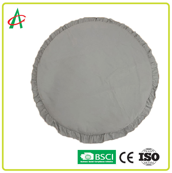 D100CM Washable 100% Cotton Newborn Baby Play Mat ASTM