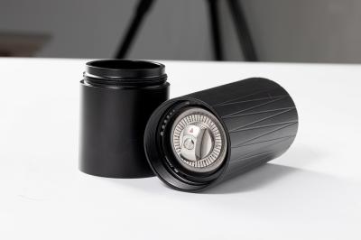 Aluminum Hand Outdoor Coffee Grinder Herb Spice Nuts Burr Grinding