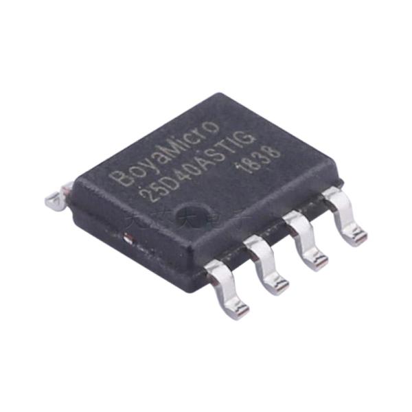 55MHz Nor Spi Flash 2.7V ~ 3.6V SPI-Quad I/O  BY25D40ASTIG