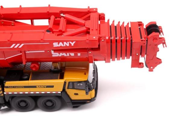 Shacman Heavy Industry 1:50SAC1600S All Ground Engineering Crane Alloy Collection Gift Model