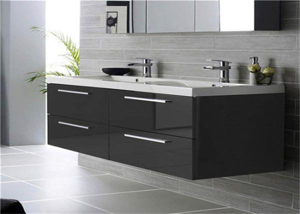 Hanging Prima Vanity Waterproof Bathroom Cabinets With Mounted Sink And Mirror