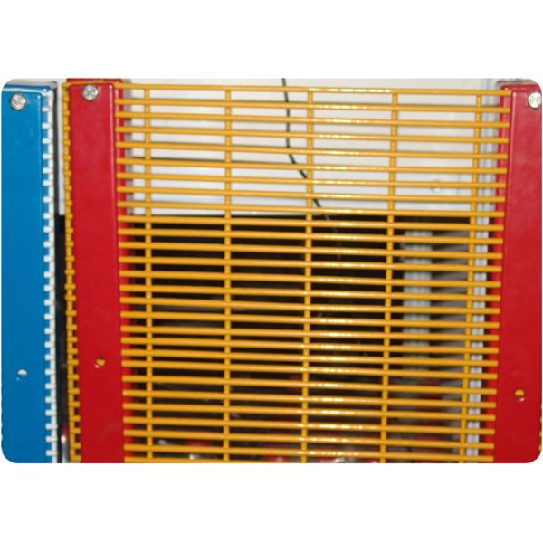 Black Steel Wire Mesh Garden Fence Galvanized Durability With 2m Width