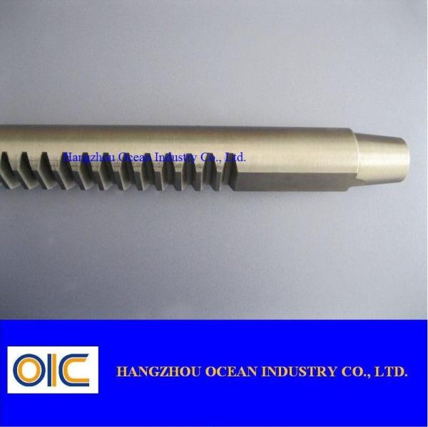 Aluminum , nylon , steel spur helical gear racks Transmission Spare Parts