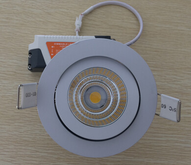 2 years warranty dimmable cob led downlight