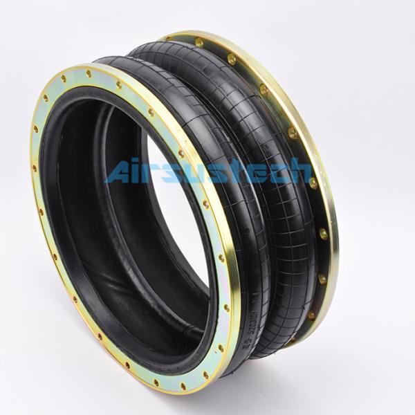 Double Convoluted Industrial Air Spring Firestone W01-M58-7532 Bead Rings Metric