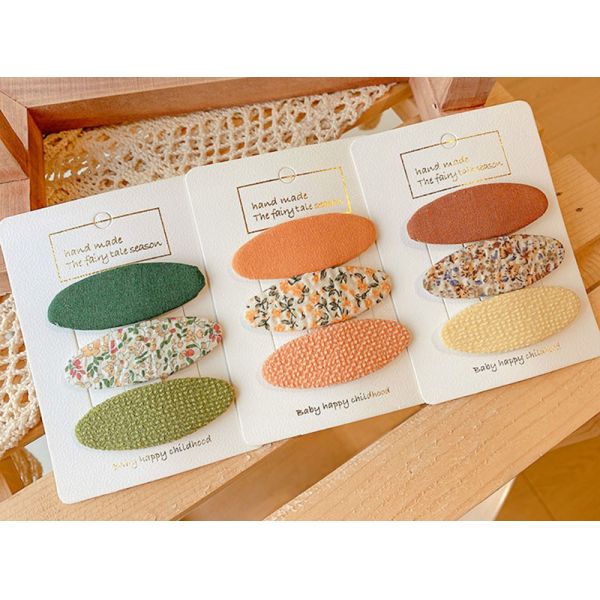 Printed Jewelry Hairpin Earring Cardboard Holder Display Cards Packaging